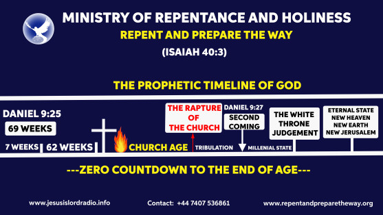 THE PROPHETIC TIMELINE OF GOD